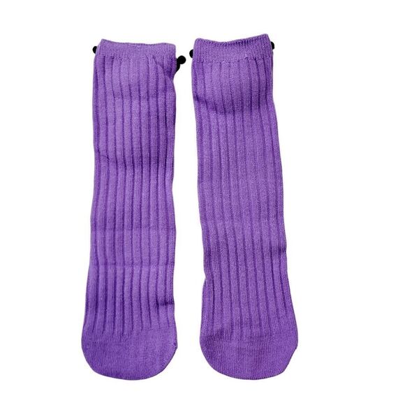 2/$20 Brand New Black/Purple Kuromi Socks Kids #1 - Picture 5 of 6